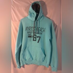 Unisex Myrtle Beach Aqua Hoodie